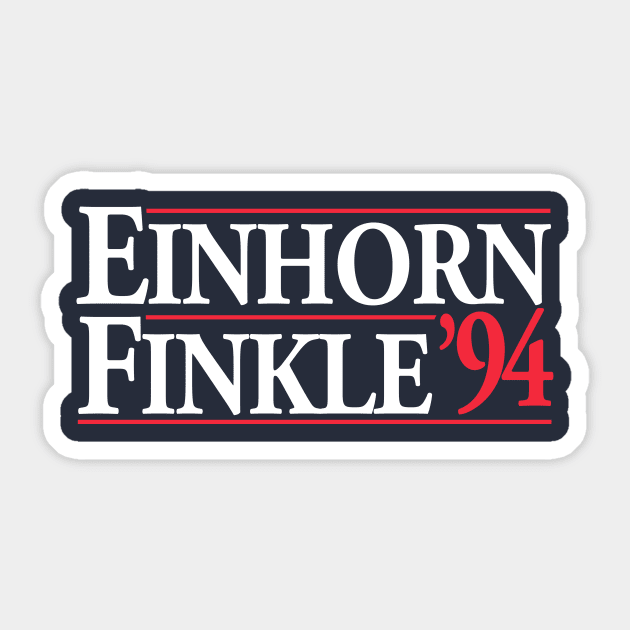 Einhorn & Finkle in '94 Sticker by CYCGRAPHX